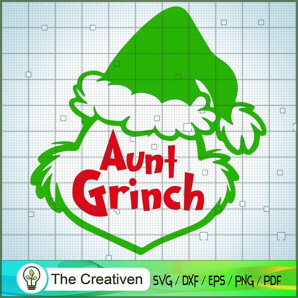 Aunt Grinch SVG , Grinch SVG, Christmas Tree SVG, Merry Christmas SVG 1 58 copy 5
