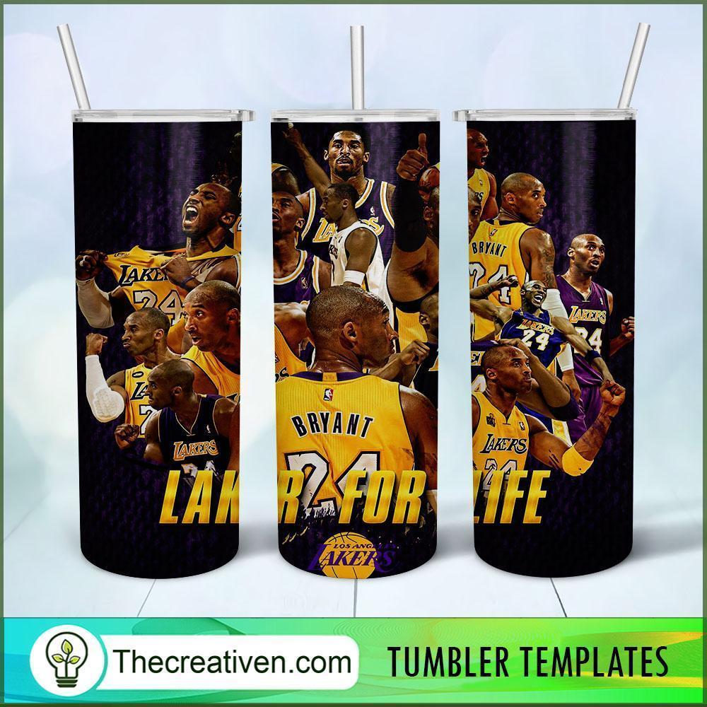Laker For Life Skinny Tumbler Wrap – Digital Download 1 Laker For Life Skinny Tumbler Wrap – Digital Download