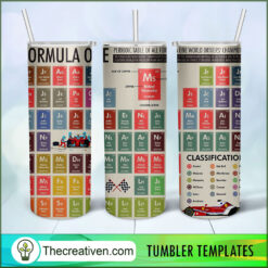 Formula One Skinny Tumbler Wrap – Digital Download