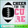 Cheer For The Cure SVG, Cancer SVG, Breast Cancer Awareness SVG 3 cheer for the cure copy