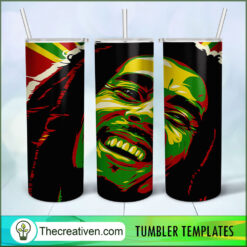 Bob Marley 420 Skinny Tumbler Wrap – Digital Download
