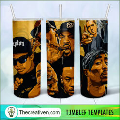 Rapper US Skinny Tumbler Wrap – Digital Download