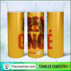 Beyoncé Single Skinny Tumbler Wrap – Digital Download