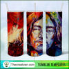 John Lennon Abstract  Skinny Tumbler Wrap – Digital Download