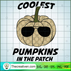Coolest Gucci Pumpkins in th SVG Cut File for Cricut