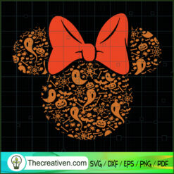 Minnie Head SVG Cut File for Cricut & Silhouette