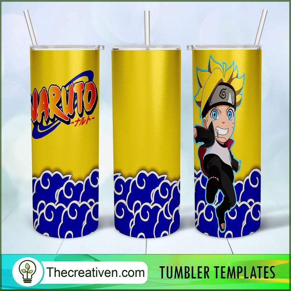 Boruto Skinny Tumbler Wrap – Digital Download 1 Boruto Skinny Tumbler Wrap – Digital Download