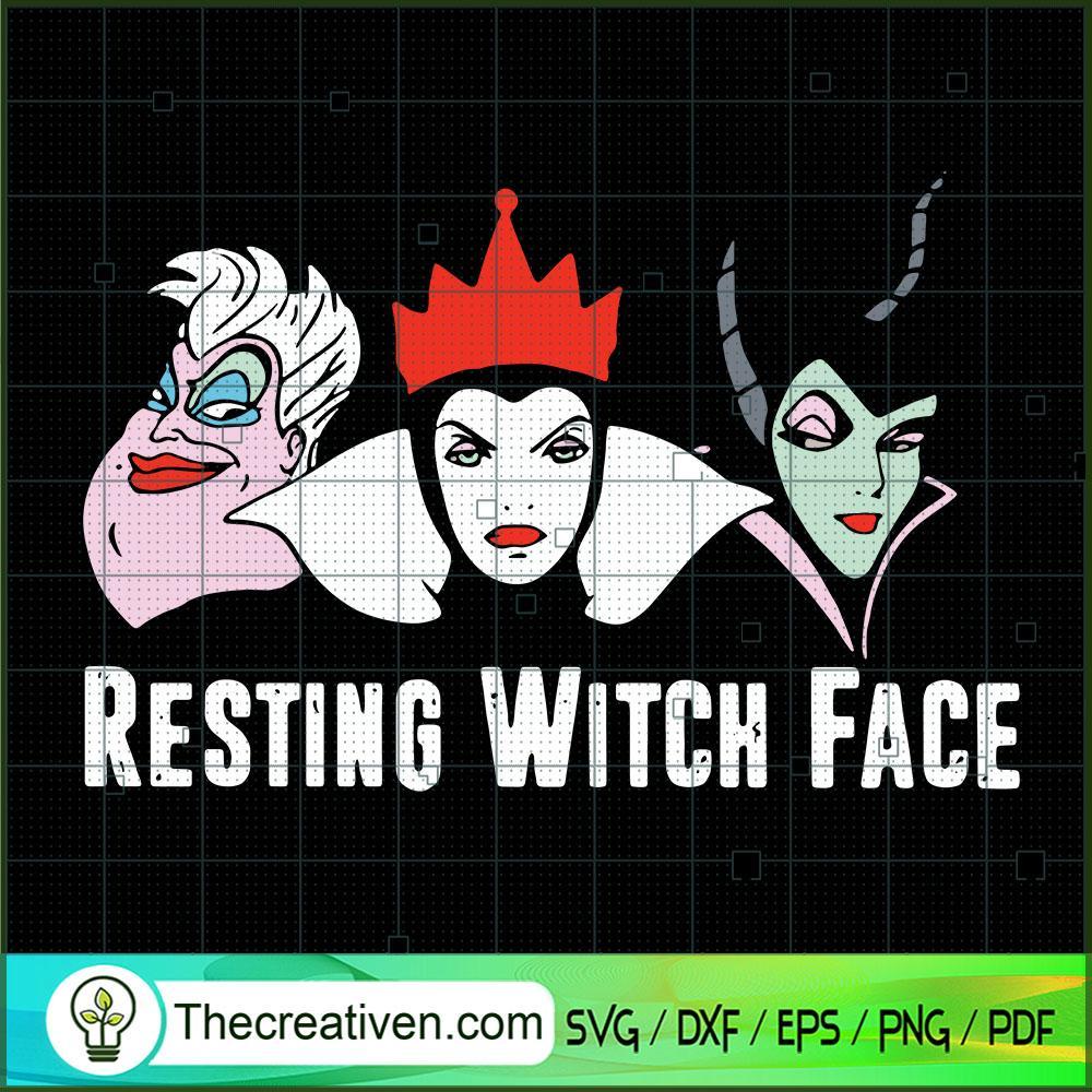 Witch Face SVG, Scary SVG, Halloween SVG 1 Witch Face SVG, Scary SVG, Halloween SVG