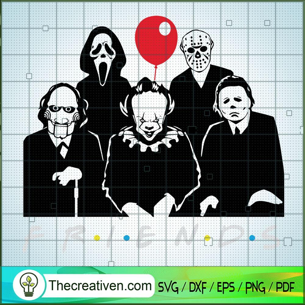 We Are Friends SVG, Horror SVG, Halloween SVG 1 We Are Friends SVG, Horror SVG, Halloween SVG
