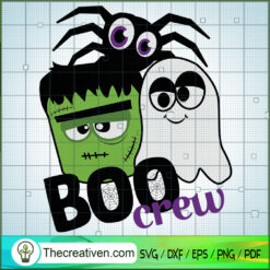 Boo Crew SVG, Scary SVG, Halloween SVG