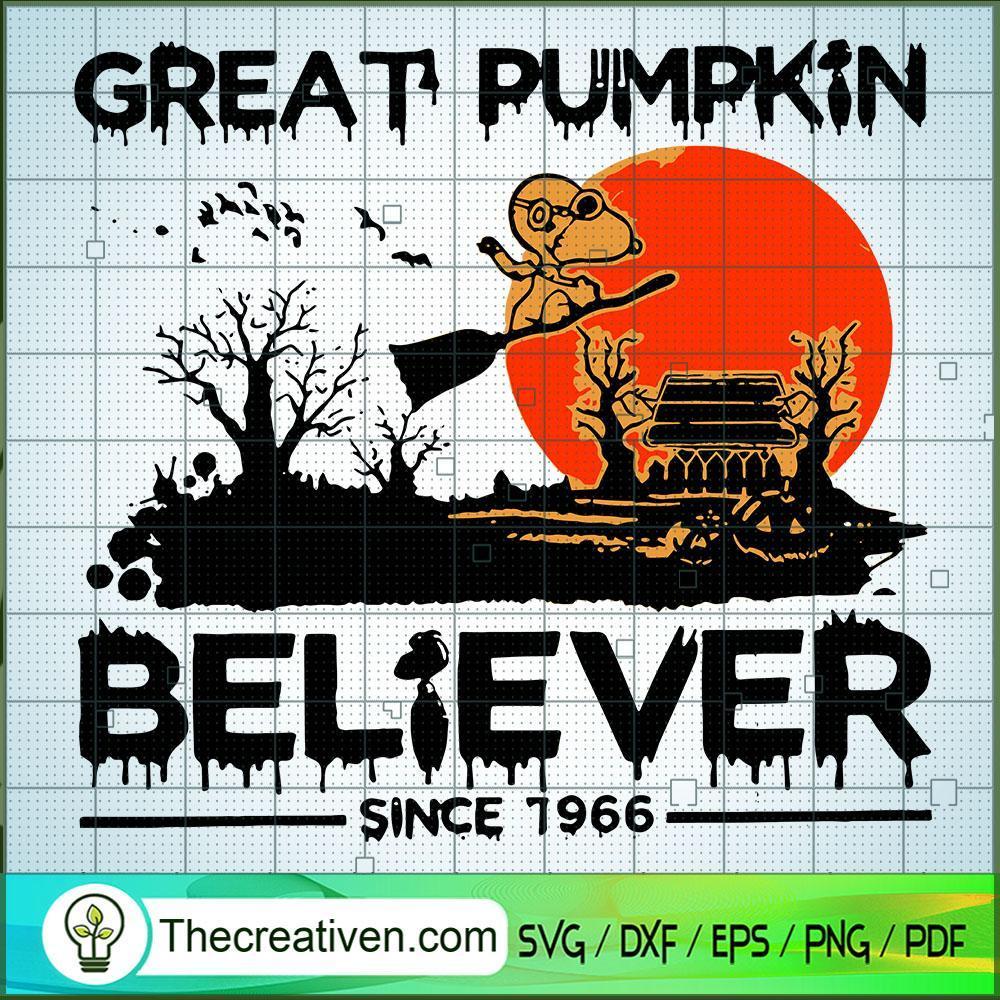 Great Pumpkin Believer Snoopy SVG Cut File for Cricut & Silhouette 1 Great Pumpkin Believer Snoopy SVG Cut File for Cricut & Silhouette