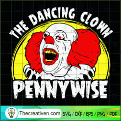 The Dancing Clown Pennywise SVG Cut File for Cricut & Silhouette