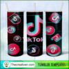 Tiktok Logo 20oz Tumbler Wrap – Digital Download Design 35201 4 23.1 copy 3