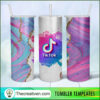 Tiktok Logo Maple 20oz Tumbler Wrap – Digital Download