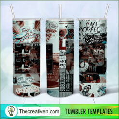 Friend Poster 20oz Tumbler Wrap – Digital Download