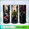Avengers Characters Poster 20oz Tumbler Wrap – Digital Download 5 010.1 copy 1
