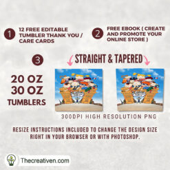 Rugrats In Paris The Movie 20oz Tumbler Wrap – Digital Download 3 Rugrats In Paris The Movie 20oz Tumbler Wrap – Digital Download - Image 2