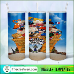 Rugrats In Paris The Movie 20oz Tumbler Wrap – Digital Download