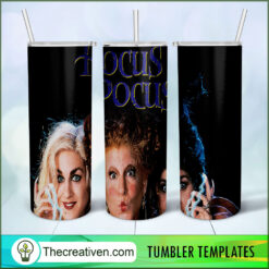 Hi We Are Hocus Pocus 20oz Tumbler Wrap – Digital Download