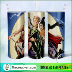 Hocus Pocus In Circle 20oz Tumbler Wrap – Digital Download