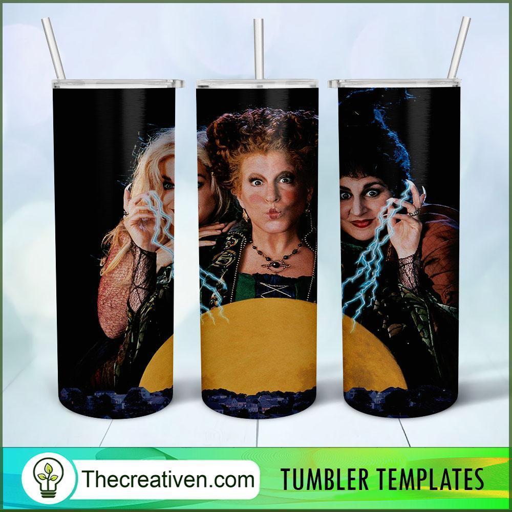 Scary Witch Is Hocus Pocus 20oz Tumbler Wrap – Digital Download 1 Scary Witch Is Hocus Pocus 20oz Tumbler Wrap – Digital Download