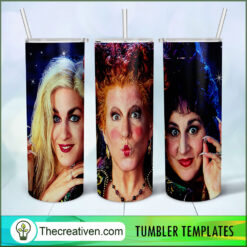 Picture Of Sanderson Sister 20oz Tumbler Wrap – Digital Download