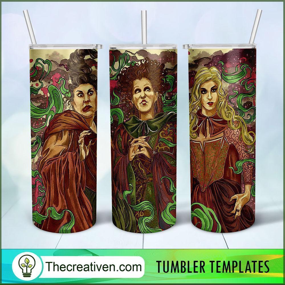 Old Picture Hocus Pocus 20oz Tumbler Wrap – Digital Download 1 Old Picture Hocus Pocus 20oz Tumbler Wrap – Digital Download