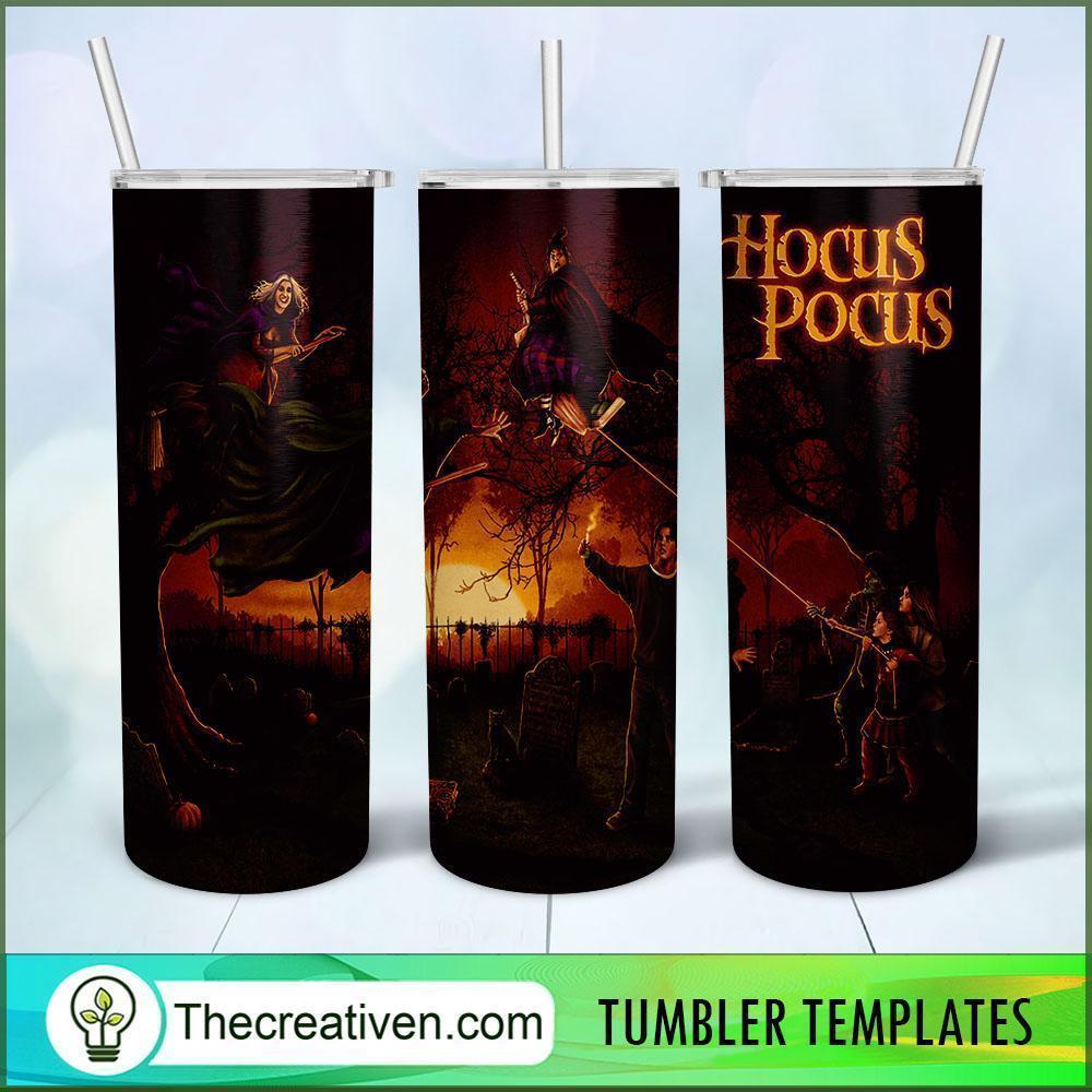 Hocus Pocus Sun Night 20oz Tumbler Wrap – Digital Download 1 Hocus Pocus Sun Night 20oz Tumbler Wrap – Digital Download
