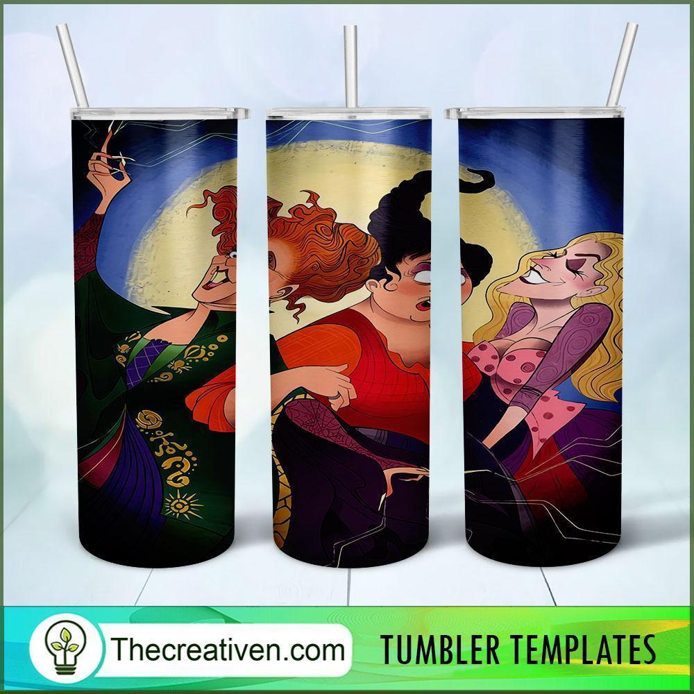 Sanderson Sister Art 20oz Tumbler Wrap – Digital Download 1 Sanderson Sister Art 20oz Tumbler Wrap – Digital Download