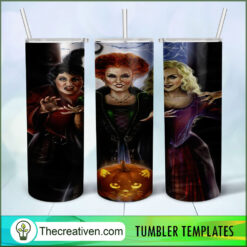 Sanderson Sister 20oz Tumbler Wrap – Digital Download