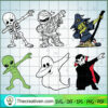 Halloween Dabbing Bundle SVG, Halloween Bundle SVG, Halloween SVG