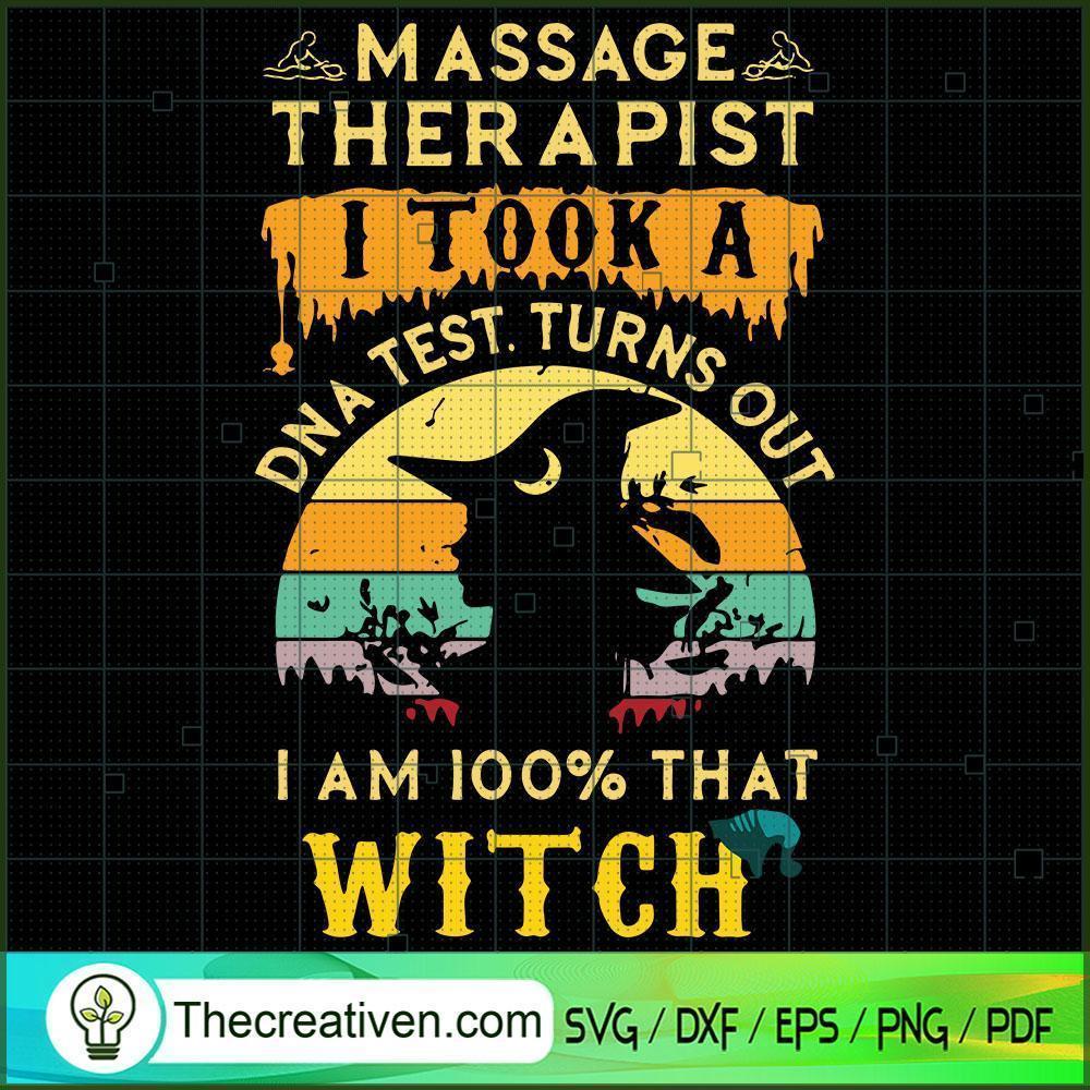 Massage Therapist I Took a DNA Test Turn SVG, Scary SVG, Halloween SVG 1 Massage Therapist I Took a DNA Test Turn SVG, Scary SVG, Halloween SVG