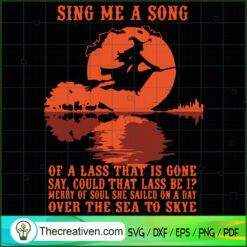 SIng Me a Song SVG, Scary SVG, Halloween SVG