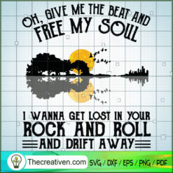 Give Me the Beat and Free My Soul SVG, Scary SVG, Halloween SVG