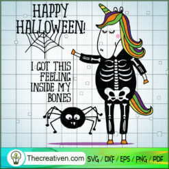 Happy Halloween I Got This F SVG Cut File for Cricut