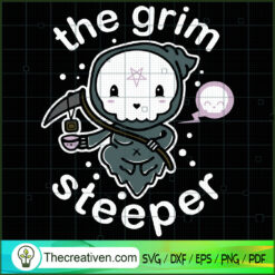 The Grim Steeper, Halloween SVG, Scary SVG, Halloween SVG