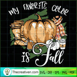 My Favorite Color is Fall SVG, Scary SVG, Halloween SVG
