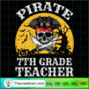 Pirate 7th Grade Teacher SVG, Scary SVG, Halloween SVG 3 19 copy 18