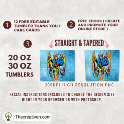 Alternative view of X-Men Poster 20oz Tumbler Wrap – Digital Download
