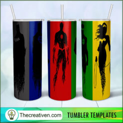 Justice League Systems Colorful 20oz Tumbler Wrap – Digital Download