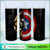 Captain America Shield Skull 20oz Tumbler Wrap – Digital Download 4 Marvel DC 60 copy