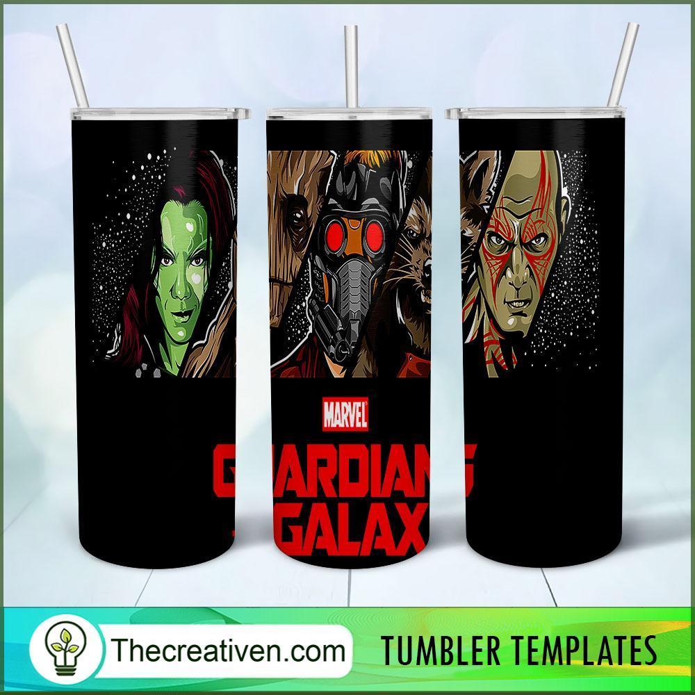 Marvel Guardians Galaxy 20oz Tumbler Wrap – Digital Download 1 Marvel Guardians Galaxy 20oz Tumbler Wrap – Digital Download