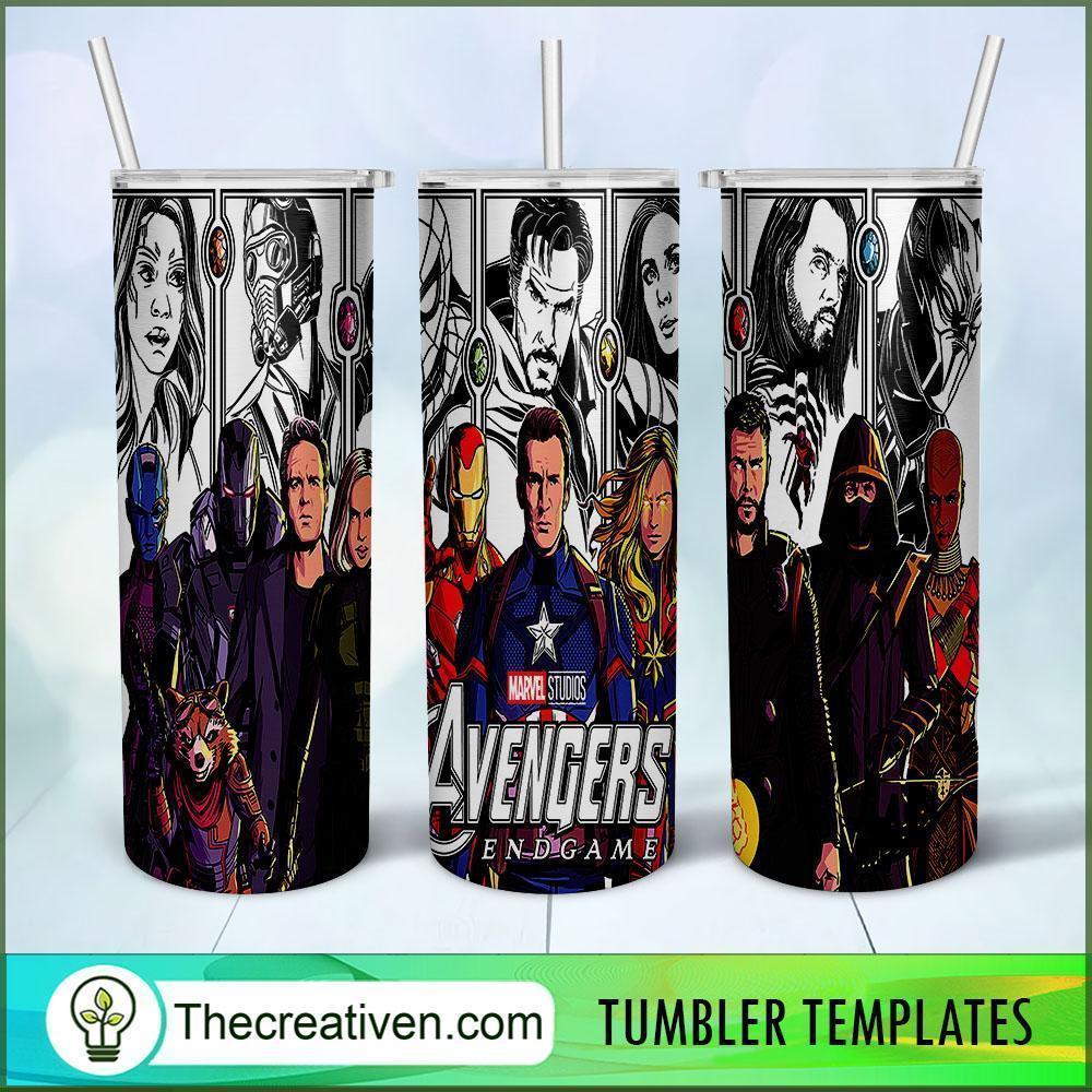 Team Avengers Draw 20oz Tumbler Wrap – Digital Download 1 Team Avengers Draw 20oz Tumbler Wrap – Digital Download