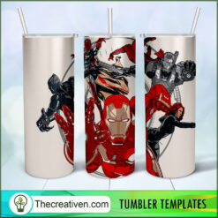 Avengers Art 20oz Tumbler Wrap – Digital Download