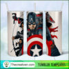 Captain Team Art 20oz Tumbler Wrap – Digital Download 5 Marvel DC 57 copy