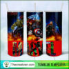 Marvel Poster  20oz Tumbler Wrap – Digital Download Design 34548