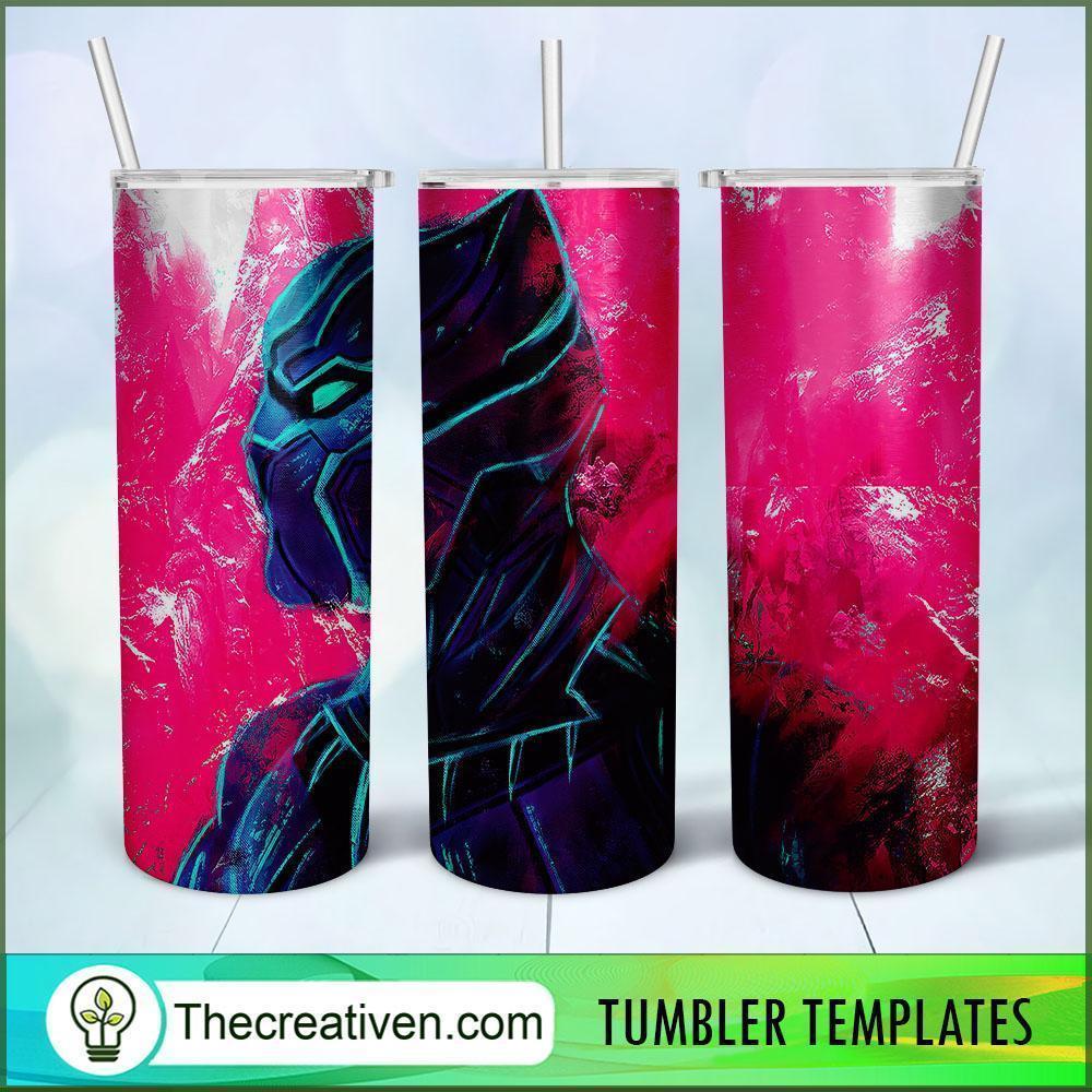 Black Panther Pink Poster 20oz Tumbler Wrap – Digital Download 1 Black Panther Pink Poster 20oz Tumbler Wrap – Digital Download