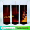 The Flash 20oz Tumbler Wrap – Digital Download 4 Marvel DC 28 copy