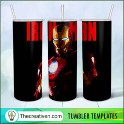 Iron Man 20oz Tumbler Wrap – Digital Download Design 34481