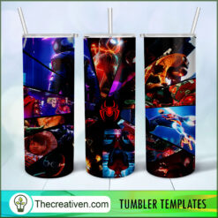 Spider Man Friends 20oz Tumbler Wrap – Digital Download